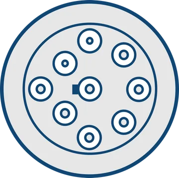 Nine-pin J1939 diagnostic port
